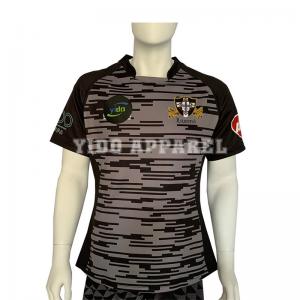 Men Rugby Union Jersey Slim Fit 2024