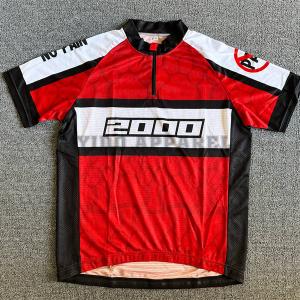 Design Custom Cycling Jerseys Red Color